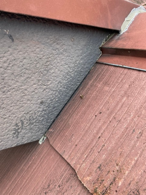 屋根の立ち上がり